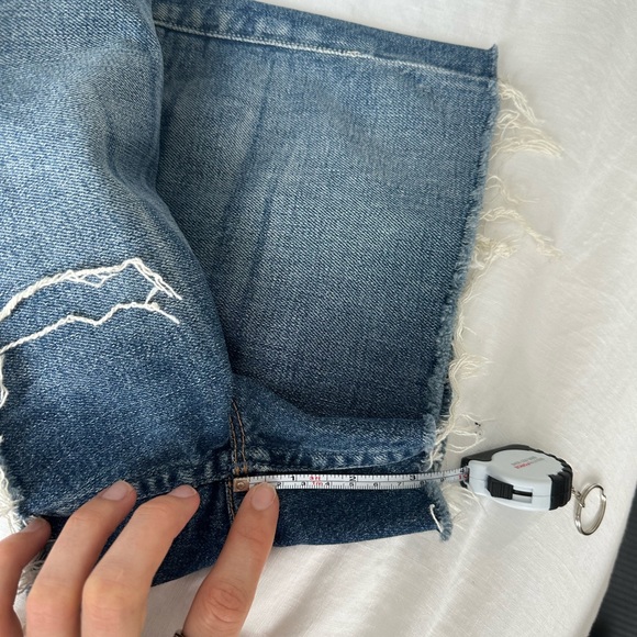 MOTHER the dutchie high waisted shorts - Picture 9 of 11